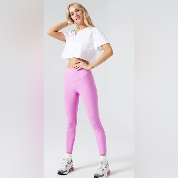 L*Space NWT Ribbed‎ Hot To Trot Legging in Mauve Various sizes - Picture 3 of 12